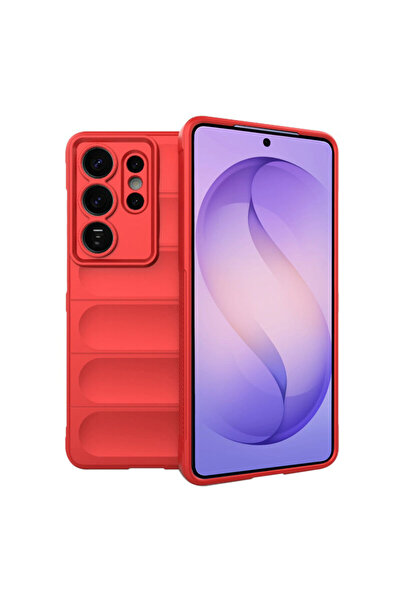 Techsuit Carcasă Magic Shield pentru Samsung Galaxy S26 Ultra, Roșie