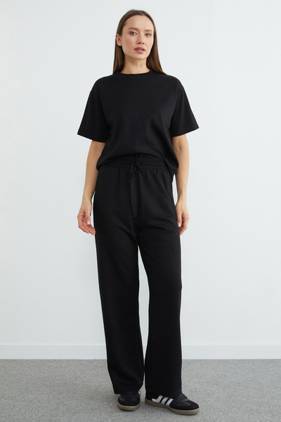 Fulla Moda Set de 2 piese din modal cu mânecă scurtă, de bază