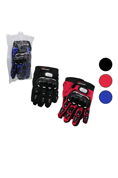 OEM قفازات واقية للدراجات النارية ملونة - مقاس واحد قياسي (5492)