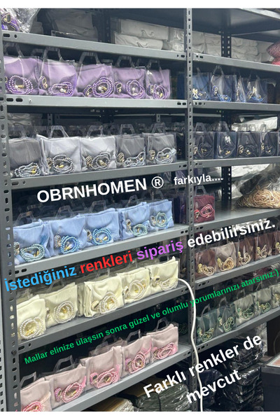 OBRNHOMEN 40 Adet Asetat Çanta Başörtü Zikirmatikli İnci Tesbih Set Hac Umre ...