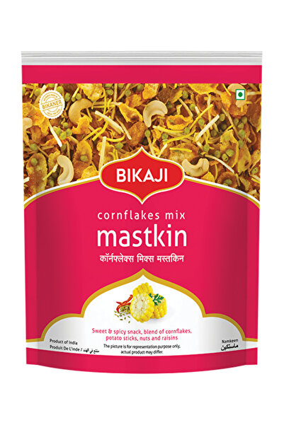 Bikaji ماستكين (مزيج رقائق الذرة) عبوة 200 غرام | نامكين تقليدي مقرمش ولذيذ |...