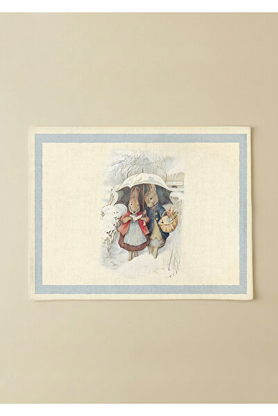 Markaev Winter Rabbits Cotton 6-Piece American Service Set