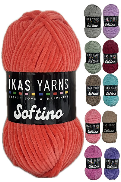 destini Velvet Knitting Thread 100 gr 120 Mt Baby Blanket, Cardigan, Poncho, ...