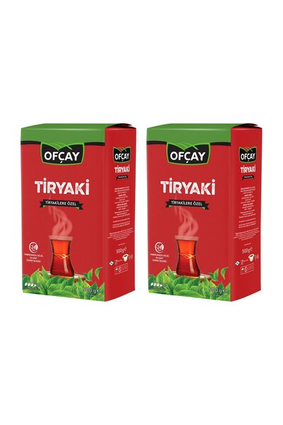 Ofçay شاي تيرياكي 500 جرام × 2 قطعة