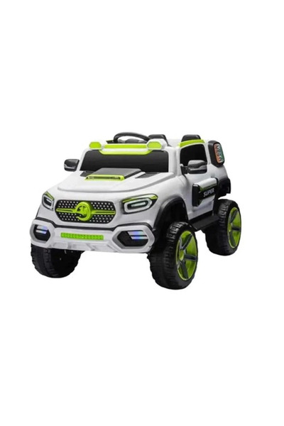 Leno Electric Kids SUV With 4 Motors, LED Lights, Remote Control, Music, Whit...