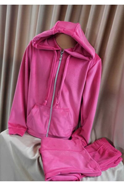 Cristine Super Soft Velvet Sets with Zipper