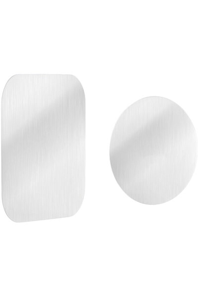 OEM Metallic Sticker, Set of 2, Silver
