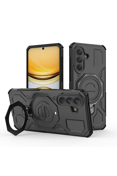 Techsuit Carcasă Carbon Shield PRO pentru Samsung Galaxy A57 5G, Neagră