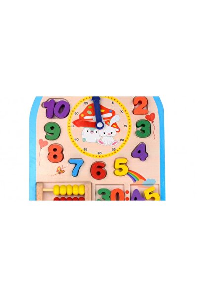 OEM Mathematical Puzzle with Number Counter and Clock, Educational Wooden Toy...