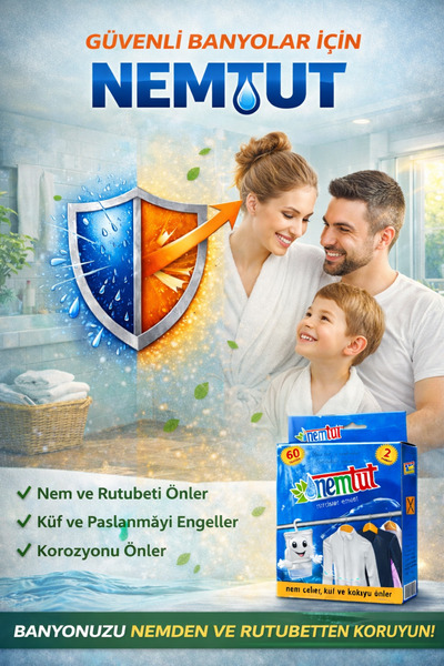 nemtut Nem Tutucu Giderici Rutubet Emici Kötü Koku Giderici Küf Ve Korozyon Ö...