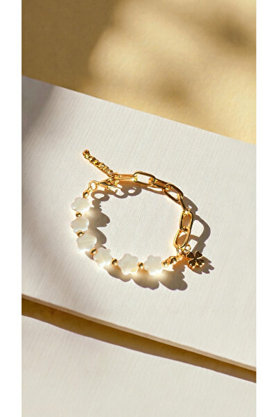 KESTANE ATELIER KADIN GOLD TAŞLI HEDİYE BİLEKLİK