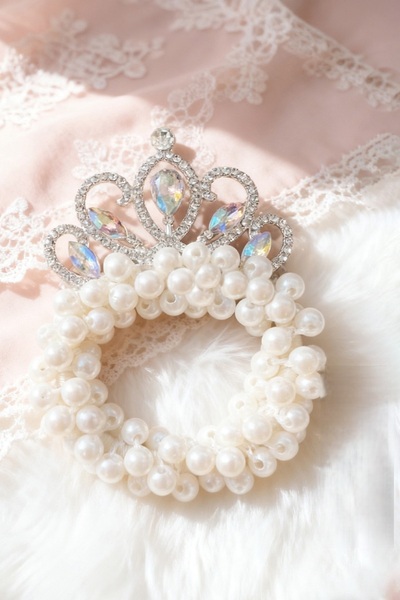 Efna Store Crown Figure Crystal Drop, Cinderella with Zircon Stones, Ballerin...