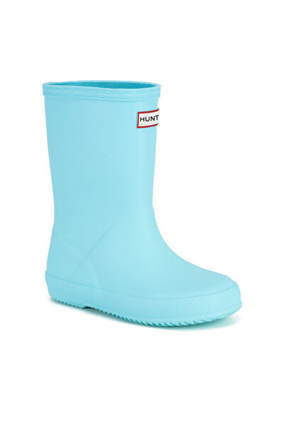 Hunter Wellington Boots Boys Blue KFT5094RMA-FWB