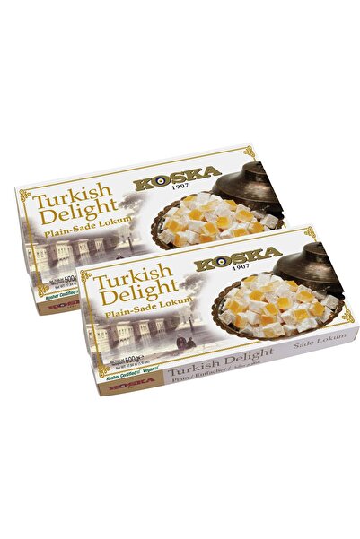 Koska Lokum Plain 500 Gr X 2 Pieces