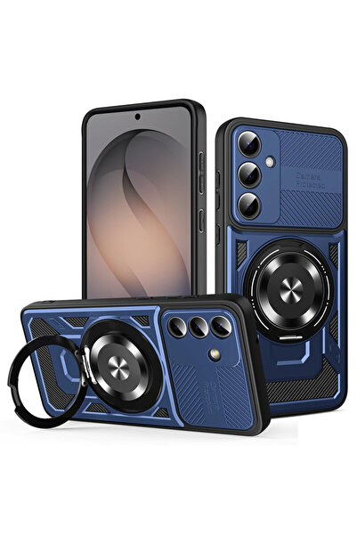 Techsuit Θήκη Samsung Galaxy S26 RuggedCam, μπλε