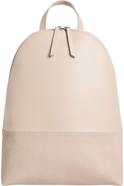 Calvin Klein CK MIXMEDIA BACKPACK, W75 Krem Kadın Çanta