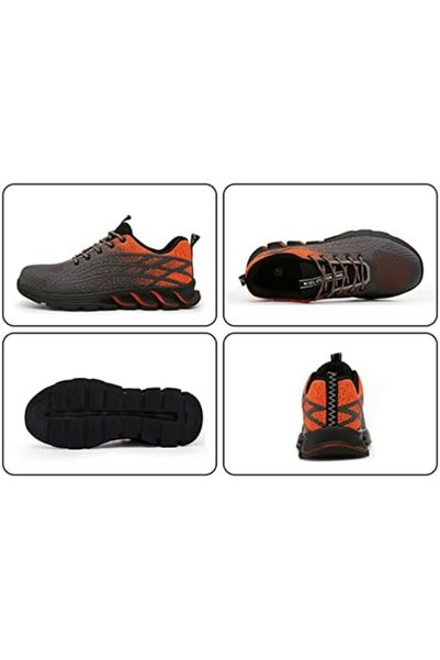 EKDANT Pantofi sport de protectia muncii cu varf metalic marimea 42