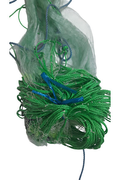 ERCİYES BALIK AVI MALZEMELERİ Balık ağı 18/18/50 Göz 50 mt Yeşil