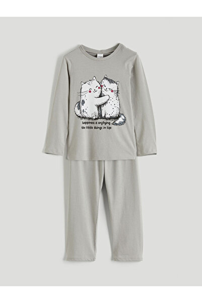 LC Waikiki بدلة بيجامة مطبوعة للفتيات من UZG STORE من Style Holders Zero Roba...