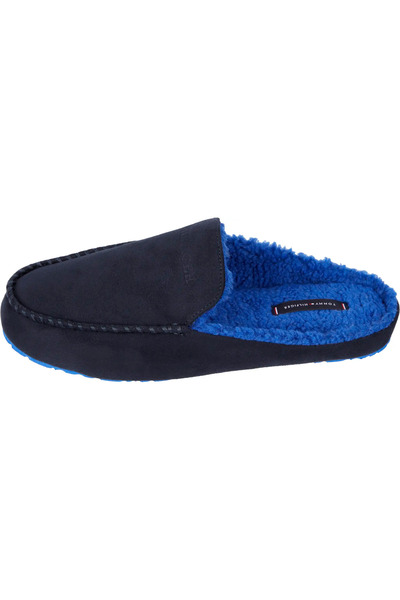 Tommy Hilfiger HILFIGER MOCASSIN HO Erkek Siyah Terlik