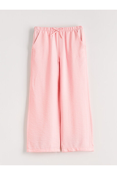 LC Waikiki Özmarka New Season Elastic Waist Girls' Trousers