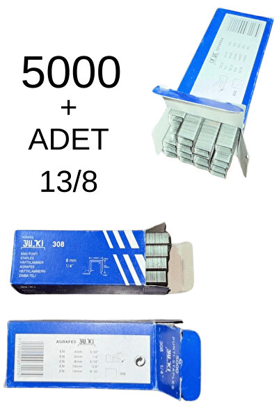 Aksaray Arıcılık ZIMBA TELİ 13/8 - 5000 ADET (MEKANİK ZIMBA TABANCASI)