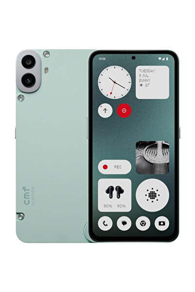 Cmf Telefon mobil 1 de la Nothing, Dual SIM, 8GB RAM, 256GB, 5G, Verde