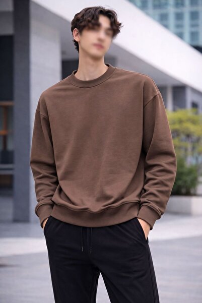 ALnama Stylish men's sweatshirt - pullover without a hood