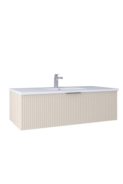kobos Bella 100 cm Lavabo Dolabı Vanilya KB710027