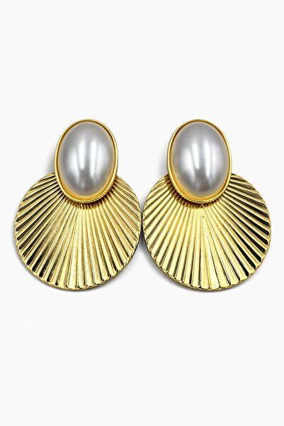 Jack Ferrero Luxury Steel Empress Earrings