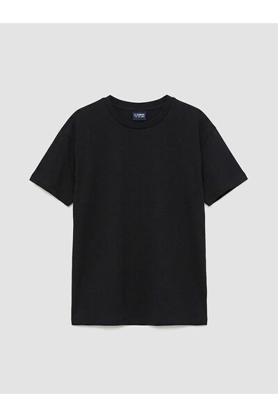 LC Waikiki تي شيرت بياقة دائرية للفتيات من Peak New Season