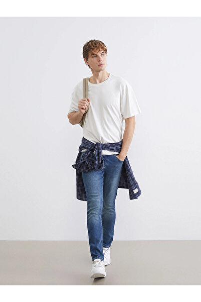 LC Waikiki LCW Jeans Indigo 750 Slim Fit Ανδρικό Τζιν Παντελόνι