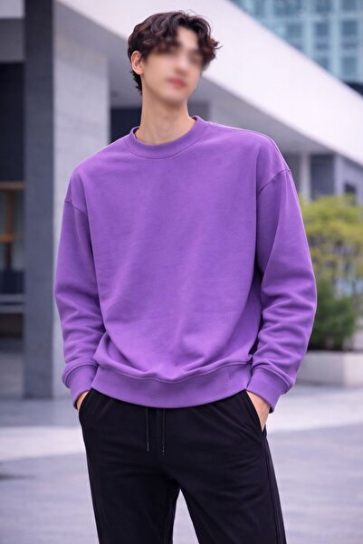 ALnama Stylish men's sweatshirt - pullover without a hood