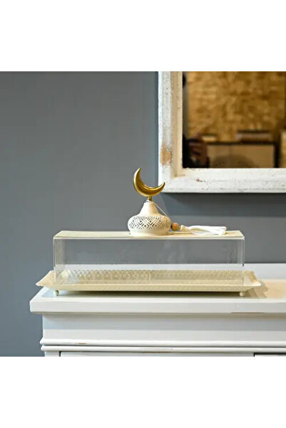 Generic Luxurious Ramadan Serving Plate with Elegant Islamic Patterns