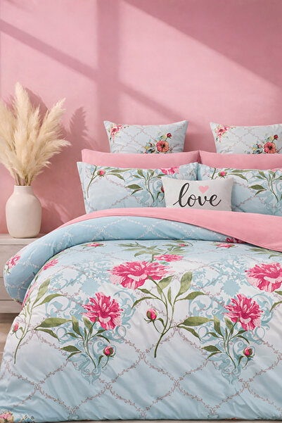 İQON Set de lenjerie de pat cu cearșaf elastic, dimensiune dublă JSM0012