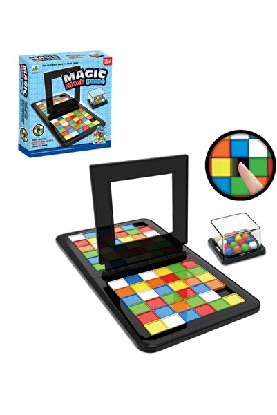Generic Magic Block Puzzle Game with Color Tiles Balls Brain Teaser