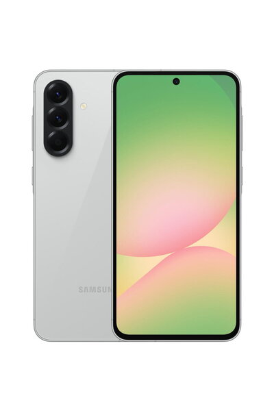 Samsung Galaxy A56 Mobile Phone, Dual SIM, 12GB RAM, 256GB, 5G, Light Gray