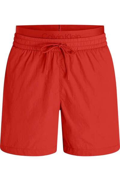 Calvin Klein MEDIUM DOUBLE WB, XM8 Kırmızı Erkek Mayo