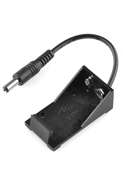China IC-232B 9V Pil Yuvası Pil Yatağı Pil Kutusu 2.1mm Jaklı