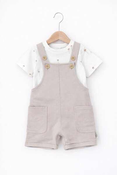 ASİLA طقم سالوبيت للأطفال الأولاد بطبعة نخيل