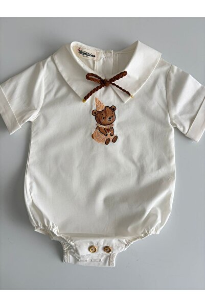 il mio bambino Handmade 100% Cotton Baby Boy Circus Concept Embroidered Long ...