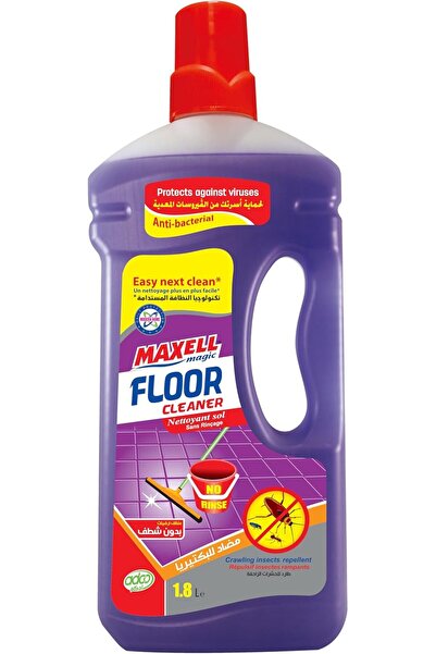 Maxell منظف ​​الأرضيات السحري بدون شطف، طارد للحشرات الزاحفة، 1.8 لتر