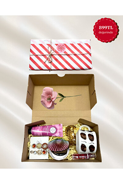 Cihania Store Kadınlar Günü-Doğum Günü - Sevgililer Günü Hediye Kutusu