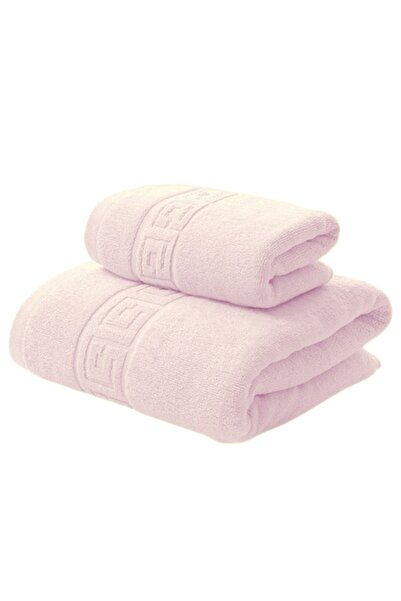 NufJoy Set of 2 towels, 100% cotton, 500 g/m², 70x140 cm+ 50x90 cm