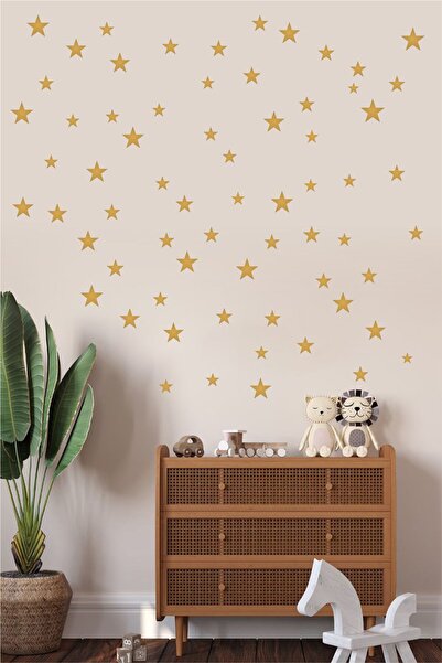 Piksel Grafik طقم نجوم لغرفة الأطفال والرضع 3،4،5 سم 100 قطعة