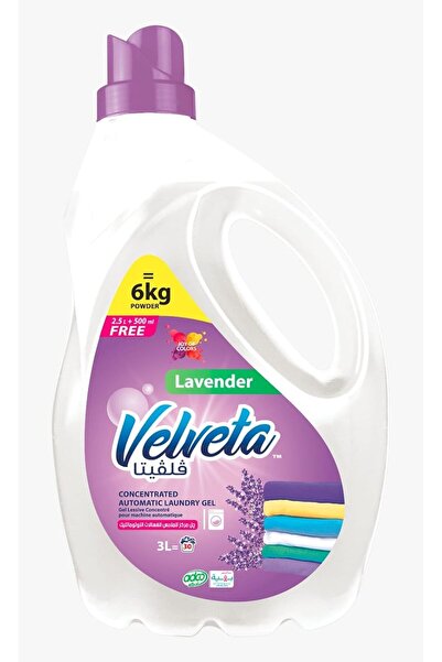 Velveta Automatic Washing Gel 3 Liter, Lavender