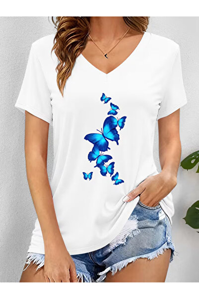 YUNAYT ΓΥΝΑΙΚΕΙΟ ΜΠΛΟΥΖΑΚΙ ΜΕ ΛΑΜΨΗ ΣΕ ΣΧΗΜΑ V ΚΑΙ ΣΤΑΜΠΑ