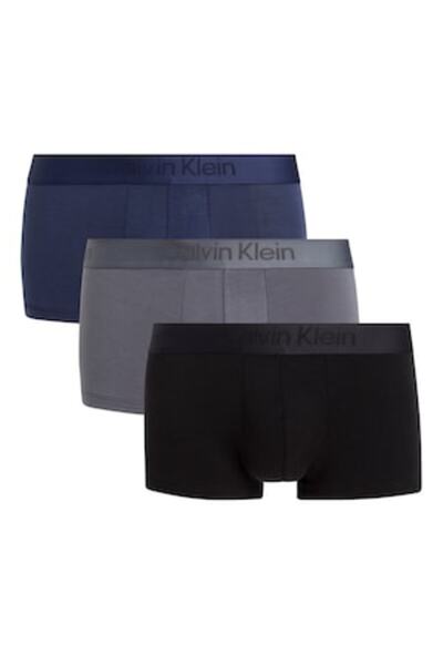 Calvin Klein - Set of boxer shorts made of lyocell blend - 3 pairs, Black/Gre...