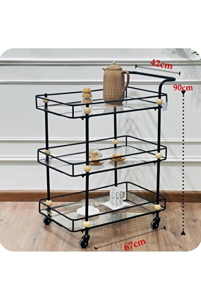 DEC39 A modern serving cart to suit all needs