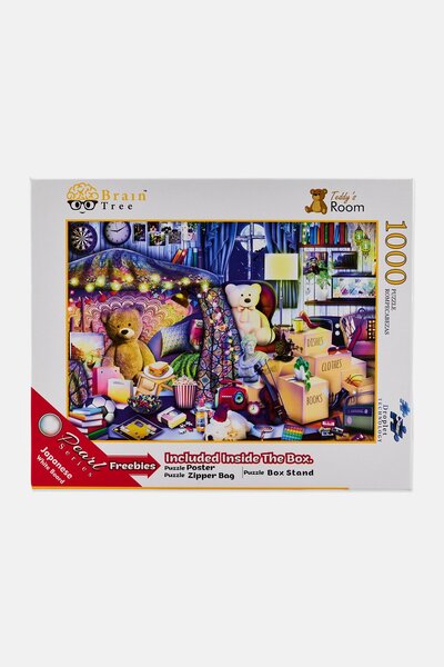 Brain Tree Teddys Room 1000 Pieces Jigsaw Puzzle